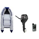 SET-ANGEBOT: Schlauchboot mit Motor Prowake TK-RIB360S...