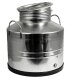 Edelstahlkanne 20 Liter Edelstahl Schraubhahn 1/2"