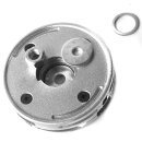 Innovativer YERD EDITION Aluminium-Fadenkopf EASY-CHANGE mit Schnell-Einfädelung, für 4 Freischneider-Fäden, Mähkopf inkl. Adpater für 20mm und 25,4mm Freischneiderköpfe aller Marken