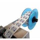 Flaschen-Etikettierer elektrisch MT50, einfache und äußerst robuste Etikettier-Maschine aus Edelstahl, 2 - 15cm Behälter-Durchmesser, bis zu 25 Etiketten/Min (Versand kostenfrei*)