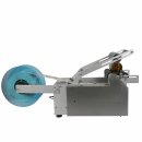 Flaschen-Etikettierer elektrisch MT50, einfache und äußerst robuste Etikettier-Maschine aus Edelstahl, 2 - 15cm Behälter-Durchmesser, bis zu 25 Etiketten/Min (Versand kostenfrei*)