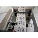 Flaschen-Etikettierer elektrisch MT50, einfache und äußerst robuste Etikettier-Maschine aus Edelstahl, 2 - 15cm Behälter-Durchmesser, bis zu 25 Etiketten/Min (Versand kostenfrei*)