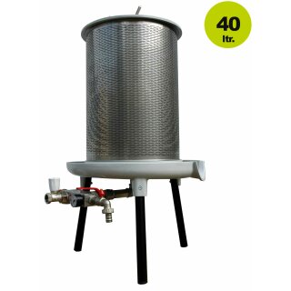 Obstpresse / Beerenpresse HPA40: Fischer Kellereitechnik Wasserdruck-Presse  40 Liter Inhalt,  Hydropresse baugleich Speidel SP40 (versandkostenfrei)* 