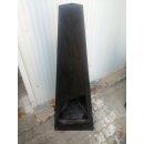 Garten Feuerstelle Nevados Black - B-Ware - Oberfläche ausgebleicht + Beschädigungen