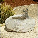 Gartendeko: großer Granit Stein Trog mit...