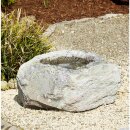 Gartendeko: großer Granit Stein Trog mit...