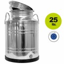 Fischer Kellereitechnik:  Edelstahlkanne 25 Liter...