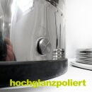 Edelstahlkanne 50 Liter Inhalt  OHNE Edelstahlauslaufhahn verschweißt