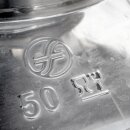 Edelstahlkanne 50 Liter Inhalt  OHNE Edelstahlauslaufhahn...