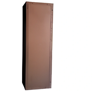 Rückwand für Kaminholzregal-Bausatz Edelrost. Maße 118x78cm Tiefe 35cm