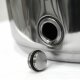 Fischer Polishline Edelstahlkanne 30 Liter V2A Kugelhahn 1/2"