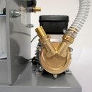 Fischer-Lahr Schichtenfilter v2025: Weinfilter-Maschine, grau lackierter Weinfilter  6 Filterschichten (max 10 Stück) 20x20, 150 l/h, inkl. Bronze Kreisel-Pumpe, tragbarer Filter für Wein, Most, Saft, Spirituosen usw, made in EU (versandkostenfrei)*