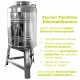 Fischer Polishline Edelstahlkanne 30 Liter mit Fußgestell Edelstahl Schraubhahn 1/2"