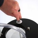 Vakuum Abfüller elektrisch mit 2 Abfüll-Stationen, Standard Füllstutzen 14mm Edelstahl, geeignet bis 80°C für Saft, Wein / Most, Branntwein, Essig, Speise-Öl u.v.m. 230V, made in EU, (Versand kostenfrei *)