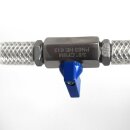 Vakuum Abfüller elektrisch mit 2 Abfüll-Stationen, Standard Füllstutzen 14mm Edelstahl, geeignet bis 80°C für Saft, Wein / Most, Branntwein, Essig, Speise-Öl u.v.m. 230V, made in EU, (Versand kostenfrei *)