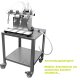 Vakuum-Abfüller elektrisch mit 4 Abfüll-Stationen, Arbeitsstation für eine Person, Standard Füllstutzen 14mm Edelstahl, geeignet für Saft zur sterilen Flaschen-Abfüllung bis 80°C, für Wein / Most, Branntwein, Essig, Speise-Öl u.v.m. (Versand kostenfrei *)