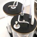 Vakuum Multi-Abfüller  inkl. Kronkorker, elektrisch, Arbeitsstation speziell für Bierabfüllung mit Flaschen-Gärung (!), inkl. Hefe Injektions-Pumpe, bis 80°C Heißabfüllung für Frucht-Saft geeignet, made in EU  (Versand kostenfrei *)