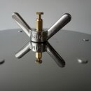 NEU v7/2024 Mini Hydropresse jetzt mit Profi Druckminderer: Wasserdruck-Presse 6 Liter, Edelstahl Apfelpresse  / Obstpresse / Mostpresse, mit Spritzschutz, Tisch- Maischepresse für Haushalt und Gastro,  mit Profi Hydrodruck-Technik (nicht elektrisch)