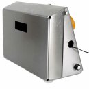 Elektrischer Hand Flaschen-Etikettierer Edykedy EK100, zum einfachen Etikettieren von Flaschen   Gläsern, Konserven-Dosen oder andere Zylinder, für ein Vorder-Etikett, made in Germany (Versand kostenfrei *)