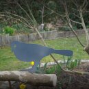 Gartendeko: Gartenstecker / Zaunfigur Vogel...