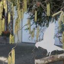 Gartendeko: Gartenstecker / Zaunfigur Vogel...