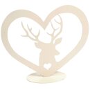 Gartendeko: Jäger-Trophae "Hirsch-Kopf",...