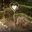 Gartendeko: Gartenstecker "Herz" mit...