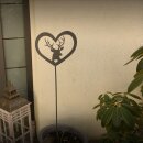 Gartendeko: Gartenstecker "Herz" mit...