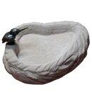 Vogeltränke aus Steinguss Herz mit Rottenecker...