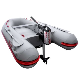 SET-ANGEBOT: Schlauchboot mit Motor Goldenship 330cm mit Luftboden mit Pulsar 3.0 Elektromotor