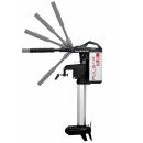 SET-ANGEBOT: Schlauchboot mit Elektromotor:  Goldenship Schlauchboot 330cm mit Luftboden inkl. Pulsar 3.0 Elektro-Außenborder, LiPo (!) Akku, Bootsmotor bürstenlos (!) 1030W, 29,6V 30Ah 900Wh, 110 LBS (Versand kostenfrei*)
