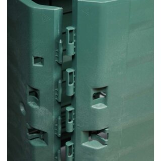 Ersatzteil: Seitenteil groß für GRAF THERMO-KING Komposter 400 L, grün (links/rechts)