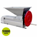 Trauben-Abbeermaschine: TA 1000 Edelstahl, Handbetrieb,...