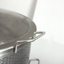 Fischer Edelstahl Hydropresse 90 Liter INOX, Kelter / Apfelpresse / Obstpresse mit Wasserdruck-Antrieb,  mit zusätzlichem Druckminderer (!) (versandkostenfrei)*