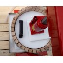 Manuell hydraulische Tisch-Korbpresse, 25 Liter,   Obstpresse mit bis zu10 Tonnen Pressdruck,  60-80 l Stundenleistung, Holz-Presskorb, Edelstahl-Ablaufwanne, sehr stabile Qualität, made in EU (versandkostenfrei)*