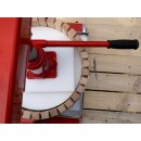 Manuell hydraulische Tisch-Korbpresse, 25 Liter,   Obstpresse mit bis zu10 Tonnen Pressdruck,  60-80 l Stundenleistung, Holz-Presskorb, Edelstahl-Ablaufwanne, sehr stabile Qualität, made in EU (versandkostenfrei)*