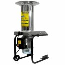 Set ideal für ca. 300kg Äpfel: Obstpresse manuell hydraulisch, 23 Liter Kelter, lebensmittel-berührende Teile aus Edelstahl, Fischer OPRAH23 + Obstmühle Fruit-Shark als Lagerverkauf Set-Angebot