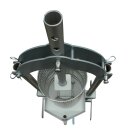 Obstmühle + Obstpresse Set-Angebot - ideal für ca.150-200kg Äpfel: Obstpresse hydraulisch Edelstahl: 18 Liter  Obstpresse / Beerenpresse / Apfelpresse  OPRIH18 incl. Presstuch + elektrische Obstmühle Fruit-Shark (versandkostenfrei)*
