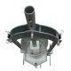 Obstmühle + Obstpresse Set-Angebot - ideal für ca.150-200kg Äpfel: Obstpresse hydraulisch Edelstahl: 18 Liter  Obstpresse / Beerenpresse / Apfelpresse  OPRIH18 incl. Presstuch + elektrische Obstmühle Fruit-Shark (versandkostenfrei)*