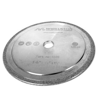 CBN-Schleifscheibe Für Kettensäge – 145 Mm X 22,3 Mm X 4,8 Mm (5-3/4" X 7/8" X 3/16"), 80er Körnung, Galvanisiert – Für Kettenschärfer