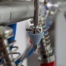 Profi Vakuum Flaschen-Abfüllgerät 9380-Mignon, 6-stellig, 4x 14mm Standard + 2x Mignon Flaschen-Ventile , 600 Fl./Std., Vakuumabfüller für flüssige Medien und Speise-Öl, made in EU (Versand kostenfrei*)