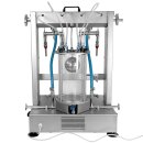 Profi Vakuum Flaschen-Abfüllgerät 9380-Mignon, 6-stellig, 4x 14mm Standard + 2x Mignon Flaschen-Ventile , 600 Fl./Std., Vakuumabfüller für flüssige Medien und Speise-Öl, made in EU (Versand kostenfrei*)