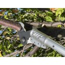 Profi Teleskop Astschere 152cm, Kamikaze KV151 elektrische Akku Schneidgiraffe,  2 Akkus,   21,6 Volt 4,0Ah (86,4 Wh), 2 Schnittprogramme, bürstenloser Motor (Versand kostenfrei*)