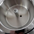 High-End Profi Eismaschine: Exklusive, kompakte und handgefertigte Eismaschine C1500, mit Kompressor, komplett aus Edelstahl, 30 kg schwer - extrem robust, Profi-Gerät ideal für Labor  oder Haushalt, 1500g Füllmenge, im Dauerbetrieb 3 kg/Std., made in EU