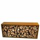 YERD CortenBOX 150: Cortenstahl Beet-Einfassung 150x60x3, 35cm Hochbeet aus echtem 1,6mm Corten-Stahl (!), Farbe Rost-Patina, verschweißt - nicht verschraubt, witterungs-beständig,  auch stehend als Brennholz-Regal verwendbar  (Versand kostenfrei*)