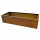 YERD CortenBOX 150: Cortenstahl Beet-Einfassung 150x60x3, 35cm Hochbeet aus echtem 1,6mm Corten-Stahl (!), Farbe Rost-Patina, verschweißt - nicht verschraubt, witterungs-beständig,  auch stehend als Brennholz-Regal verwendbar  (Versand kostenfrei*)