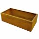 YERD CortenBOX 120: Cortenstahl Beet-Einfassung 120x60x35cm, 35cm Hochbeet, echter 1,6mm Corten-Stahl (!),Farbe Rost-Patina, verschweißt - nicht verschraubt, witterungs-beständig, kann auch stehend als Brennholz-Regal verwendet werden