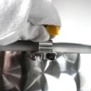Edelstahl Gärfass für Bier und Most 150 L, offen mit austauschbaren Edelstahldeckel und Silikonring-Dichtung,  inkl. Gärspund und Auslaufhahn, hergestellt in Europa