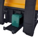 Elektrische 12 Liter Akku Rückenspritze / Unkrautspritze VOLPI VBE Elektron, 3 bar Druck, 12V 6Ah (72 Wh) Akku INKL. Transportwagen