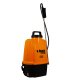 Elektrische 12 Liter Akku Rückenspritze / Unkrautspritze VOLPI VBE Elektron, 3 bar Druck, 12V 6Ah (72 Wh) Akku INKL. Transportwagen